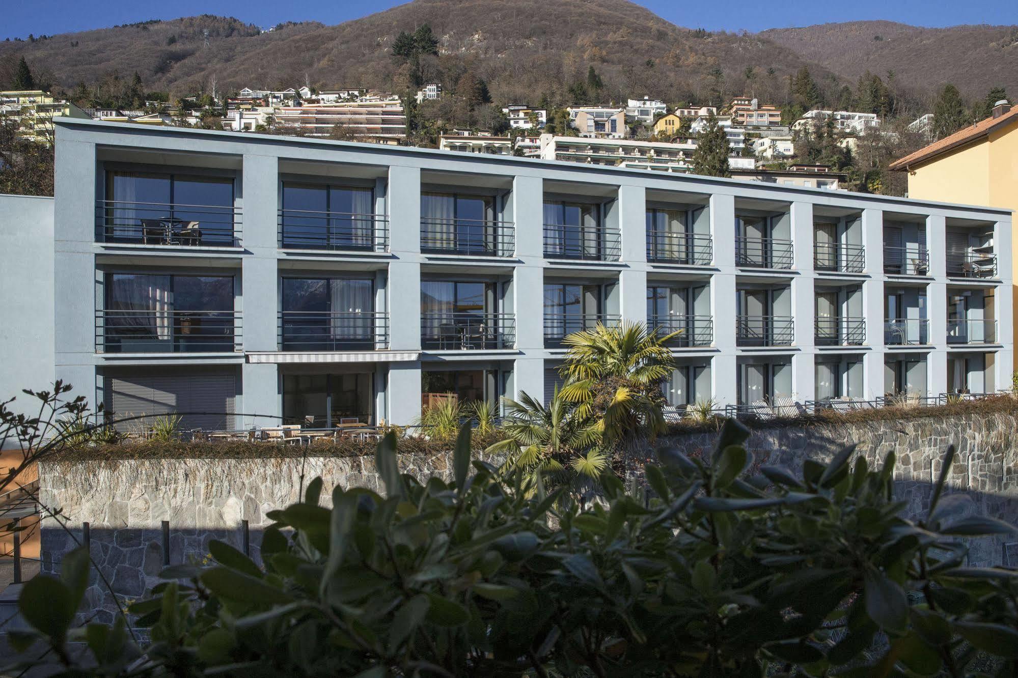 La Barca Blu Hotel Muralto Bagian luar foto